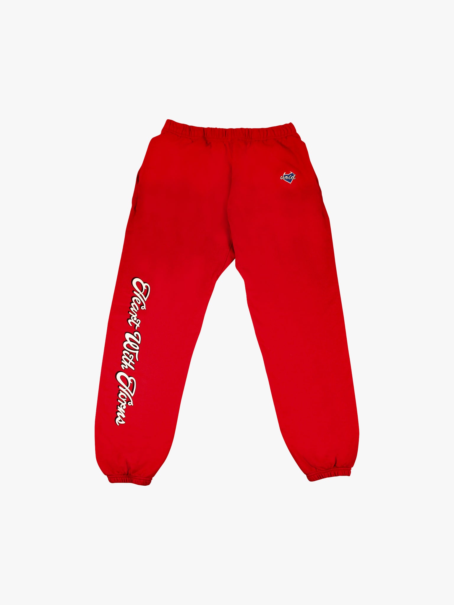 Pit Crew Sweatpants – with Heart Horns
