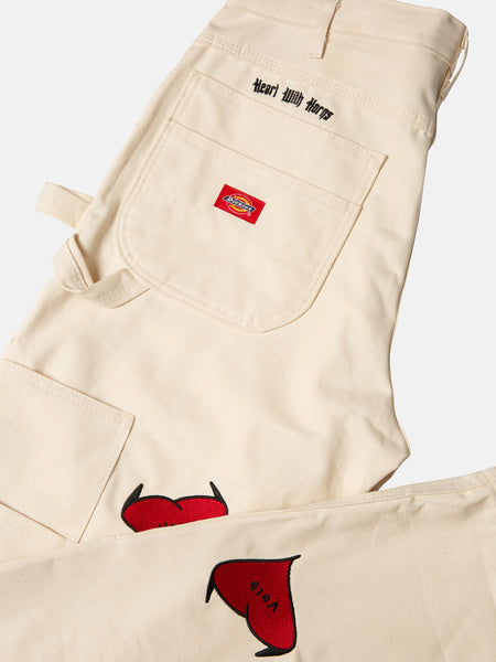 Embroidered Icon Work Pant (Natural)